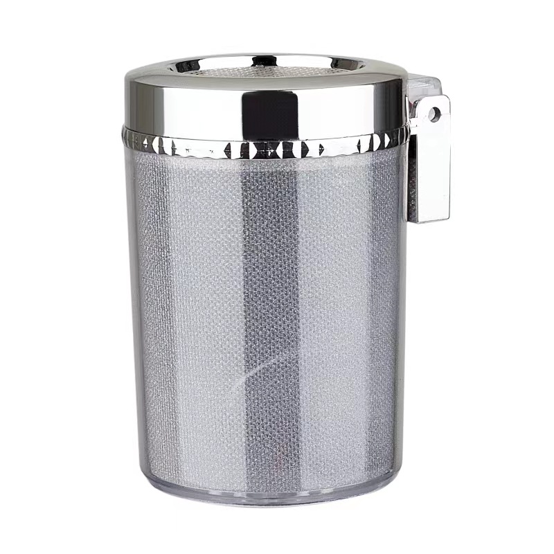 Factory wholesale ashtray car car personalized covered suspension high-end net red colorful LED lights Universal