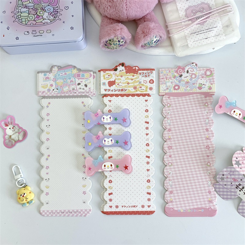 Original handmade DIY headdress hair accessories cream gel hair band hair clip card set decoration accessories card wholesale