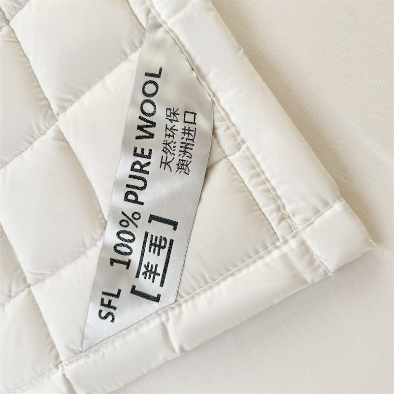 133*100 Double-Sided Cotton Wool Mattress 100% Pure Wool Mattress Simmons Mattress Quilt 1.8m Bed Protector