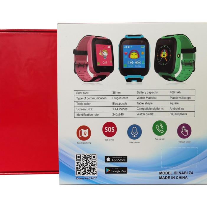 Коробка для подарка с детскими часами, упаковка для смарт-часов, картонная коробка для спортивных часов, тест на пульс