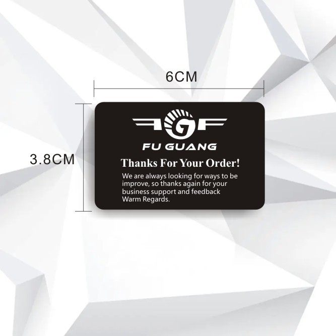 Free Design 400g Black Cardboard Polarized Sunglasses, Fishing Goggles, Driving Goggles, Test Card Accessories