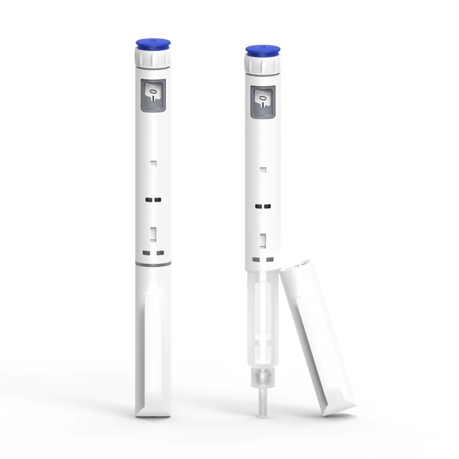 Insulin Syringe Pen Manufacturer Adjustable Disposable Insulin Syringe 60U/80U