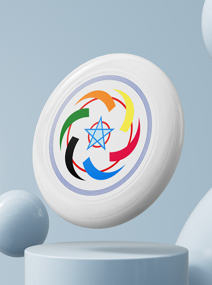 Children's Frisbee 175g Fitness Competition Grade High Elasticity Plastic Soft Pe Outdoor Parent-Child Uv Disc Wholesale Flying Disc