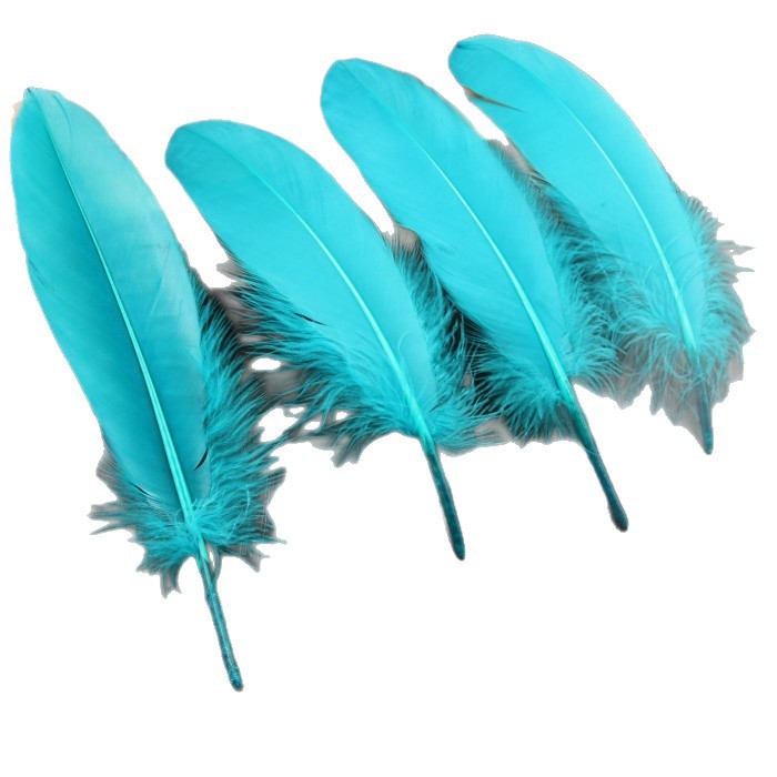 Manufacturer Customized Colorfulful Goose Back Small Feathers 10/ 15cm DIY Handmade Dream Catcher Cat Stick Clothing Accessories
