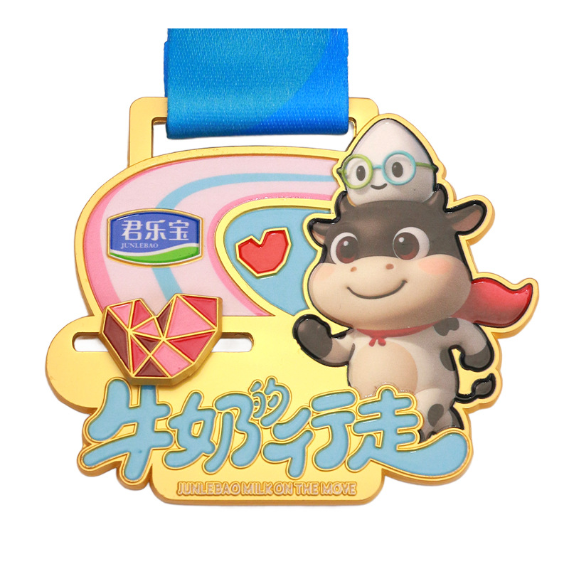 Metal Sliding Creative Medal Customized Marathon Sports Event Hanging Medal Customized Running Competition Honorary Medal