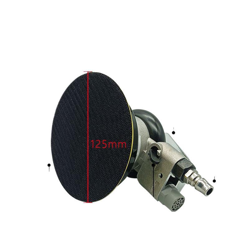 Pneumatic Grinder 5inch Disc Sander Car Putty Vacuum Dry Grinder Polishing Waxing Machine Grinder