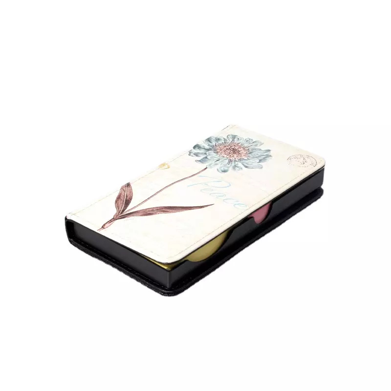 Cross-border hot transfer printing PU leather blank note book sublimation PU rectangular note book DIY printing