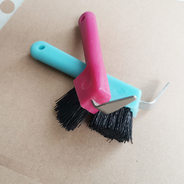 Horseshoe Hook, Horseshoe Brush, Horseshoe Care Tools, Horse Cleaning Iron Sheet, Horse Brush, Horse Room Supplies, Horse Gear Supplies