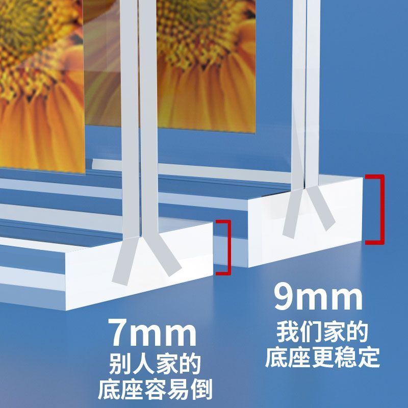 Acrylic Display Card A4 Table Card Desktop Menu Price List Stand Billboard A5 Table Sign Table Card Placement