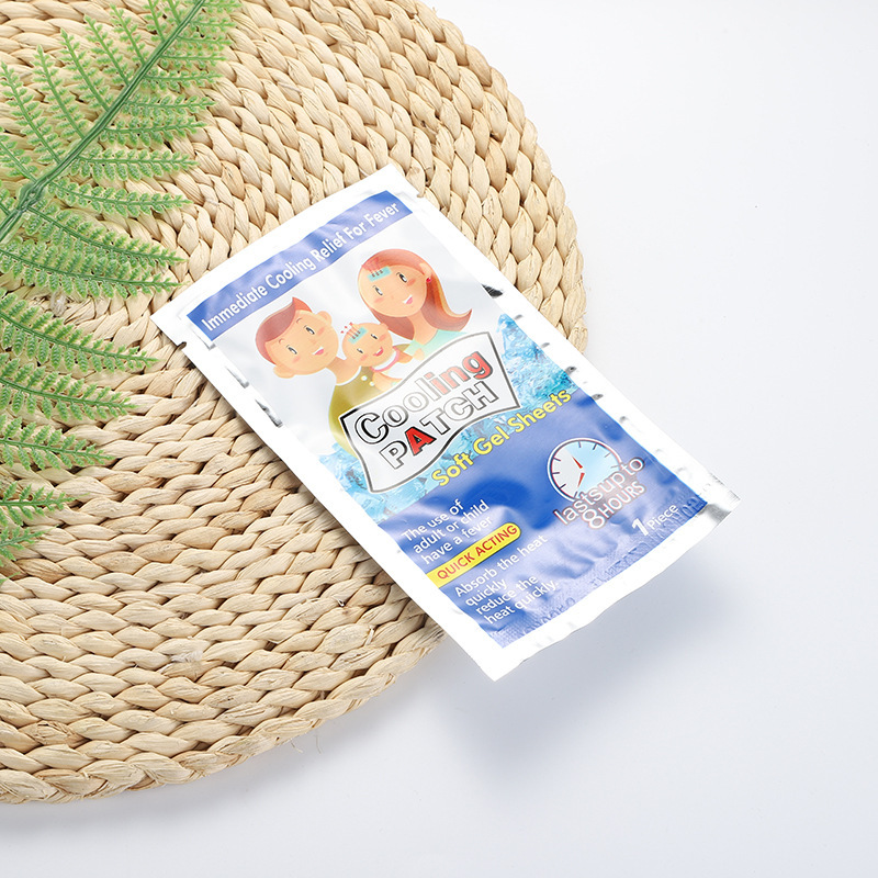 Summer heatstroke cooling stickers ice cooling stickers summer mobile phone cooling ice stickers hot military training Chinese English packaging