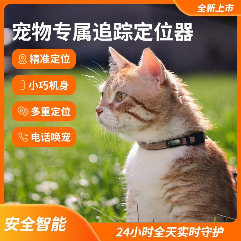 4G локатор для домашних животных, GPS Beidou, водонепроницаемый ошейник, трекер для выпаса
