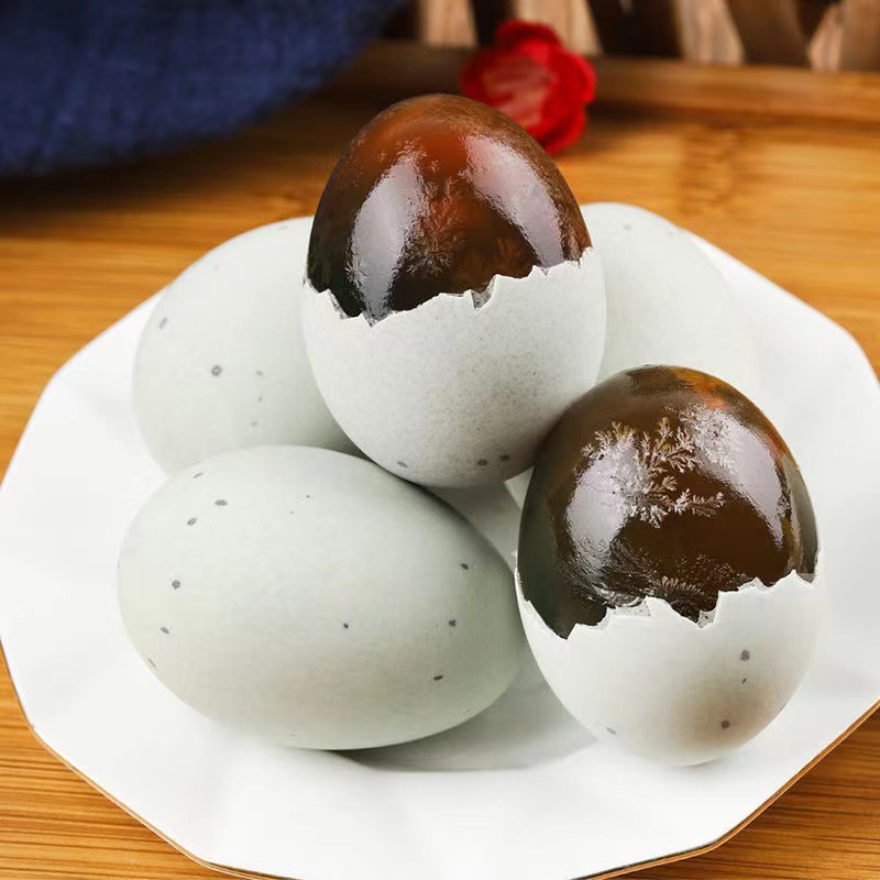 Eggs Wholesale Preserved Eggs, Preserved Eggs, Duck Eggs, Delicate Eggs, 50-80g Wholesale, Handmade, Nutritious, Soft and Waxy