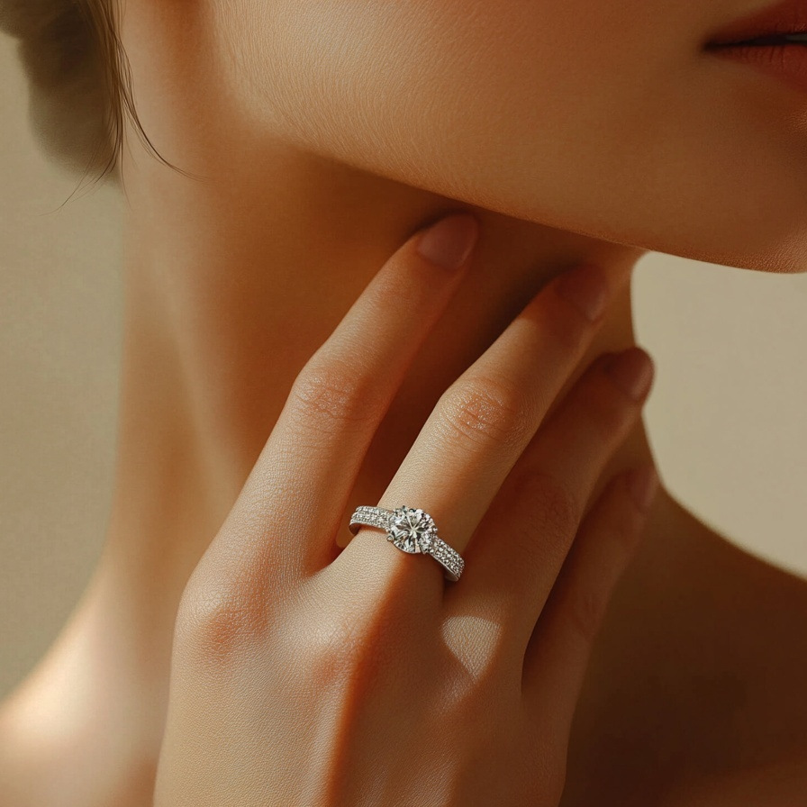 Authentic Guaranteed Natural Diamond Loose Diamond Ring Wedding Ring Earrings Necklace Ring 0.5 Carat Gia Real Diamond Imported