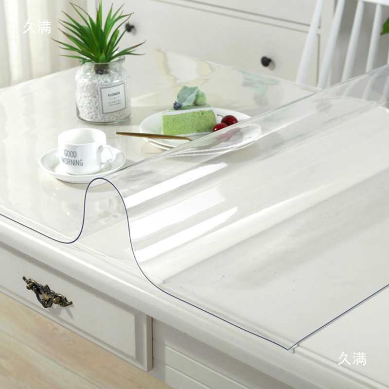 Cross-Stitch Photo Frame Mounted Crystal Plate Transparent Acrylic Glass Pvc Soft Glue Desktop Coffee Table 1kg