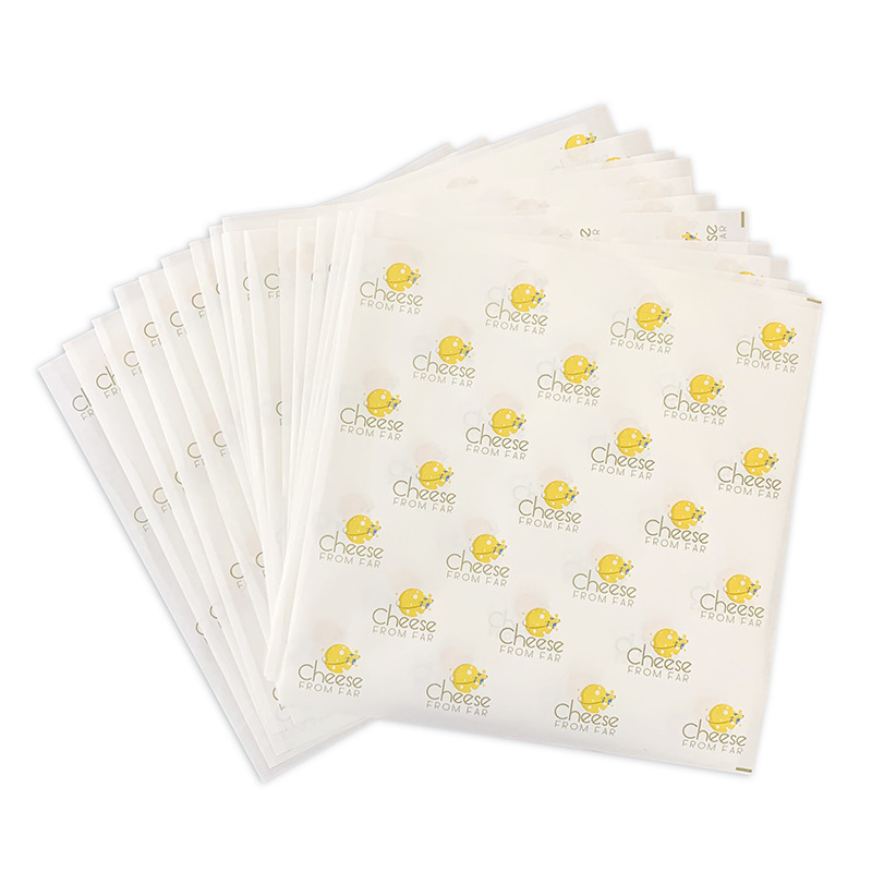 Manufacturers produce hamburger paper raw wood will paper can be baked at high temperature moisture-proof healthy hamburger paper