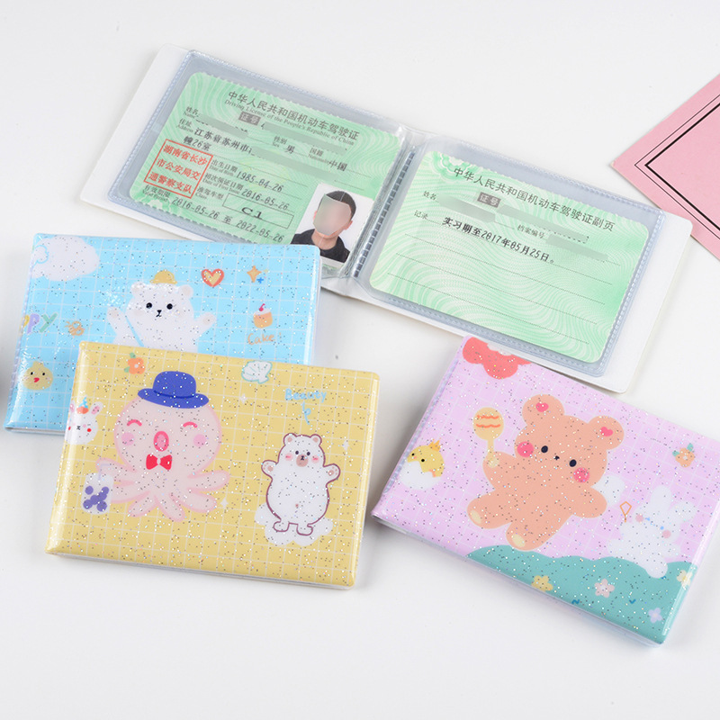 Оптовая поставка держателя для водительских прав с мультяшным животным