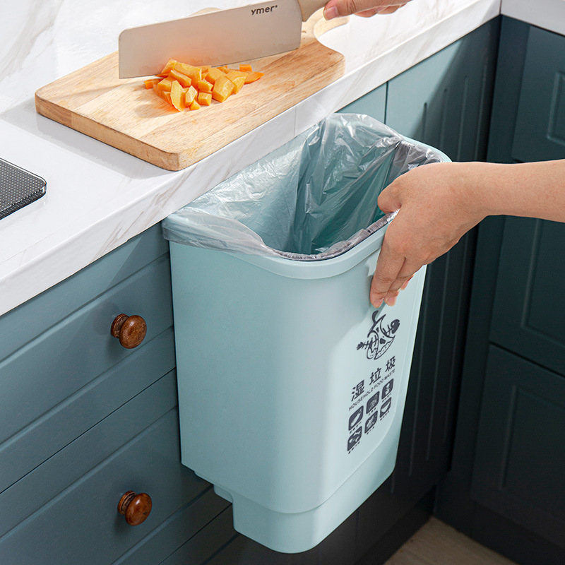 Kitchen household pedal classification trash can wet and dry separation bedroom living room toilet toilet trash can with lid