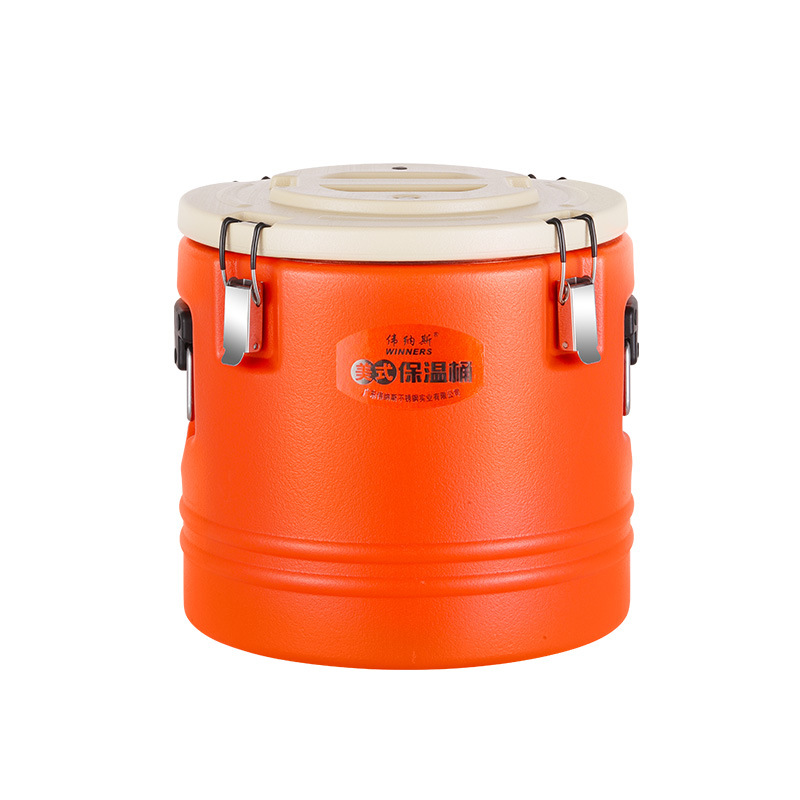Weinas Commercial Insulation Bucket Plastic Stainless Steel Foam Insulation Cold American 201 Transport Bucket Rice Bucket 304
