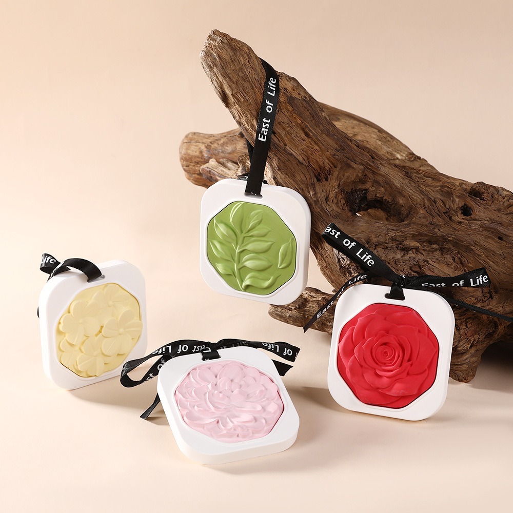 Оптовая продажа подвески из гипсового воска для шкафа с ароматерапией, таблетки с длительным ароматом для одежды и чая