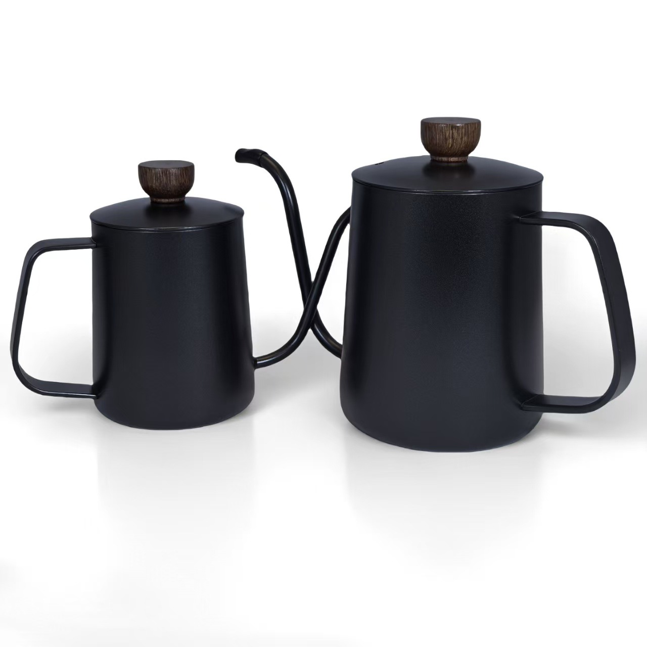 304 Stainless Steel Coffee Hand Pot Thickened Household Long Mouth Fine Mouth Pot Hanging Ear Coffee Pot Coffee Utensils