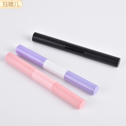 Spot Shake Fast Specially Designed for Popular Pink Double-Ended Eyelash Glue Raincoat Makeup Packaging Materials