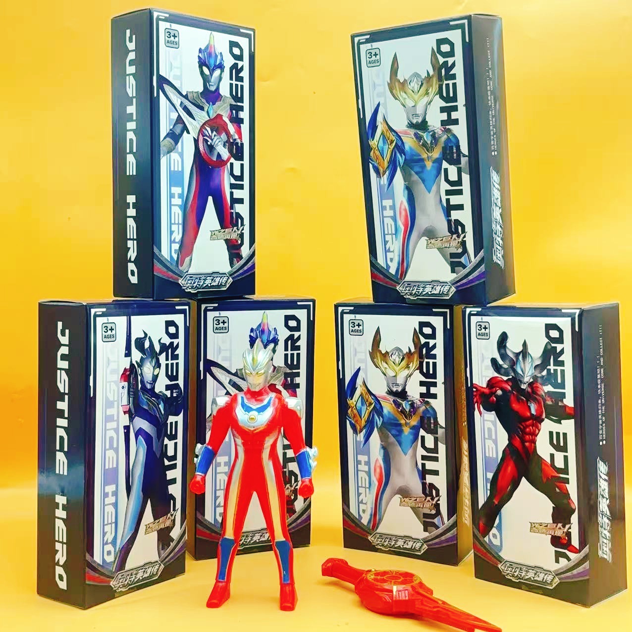 New Boxed Robot Doll Hero Universe Doll Robot Kidsren's Toys Wholesale 2 Yuan Street Stall Set