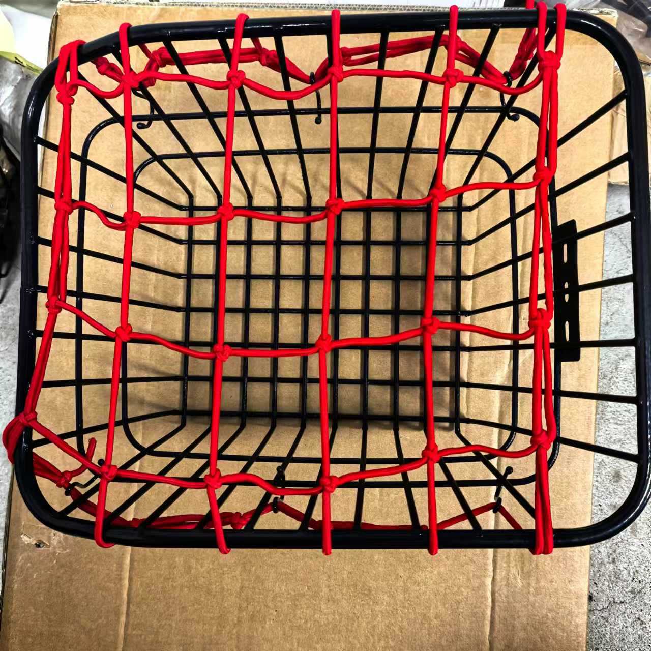 Bicycle Rear Basket Mountain Car Basket Children's Folding Bicycle Rear Basket Bag Bicycle Rear Basket Increased Car Basket