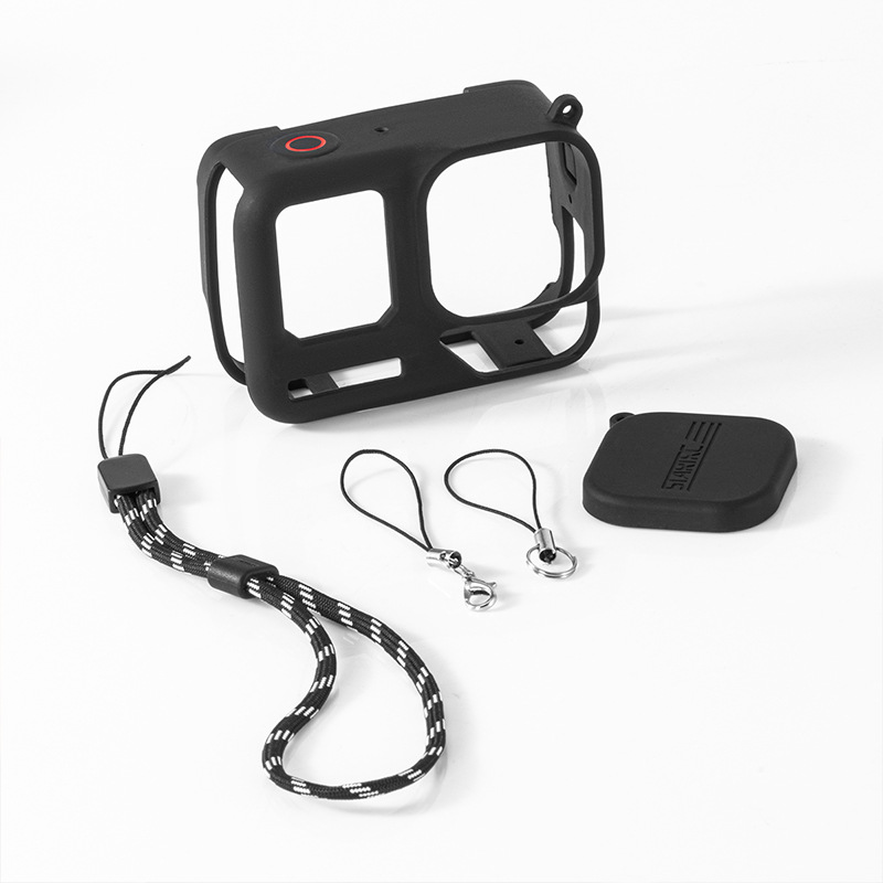 Suitable for Shadow Stone insta360 AcePro2 Silicone Protective Cover Body Lens Omni-directional Drop-resistant Cover