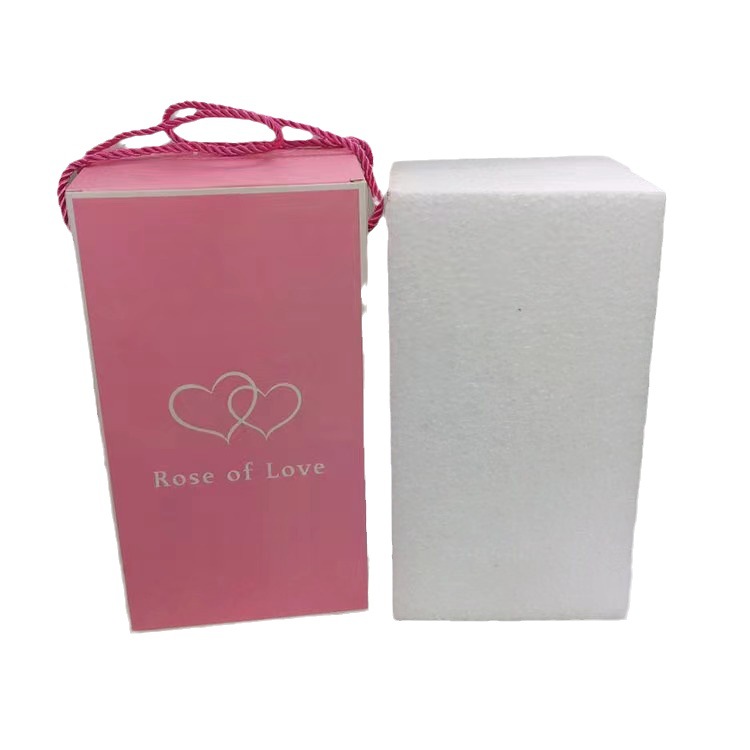 Glass Lampshade Eternal Flower Rose Christmas Thanksgiving Gold Foil Flower Valentine's Day Gift Box Chinese Valentine's Day Cross-border