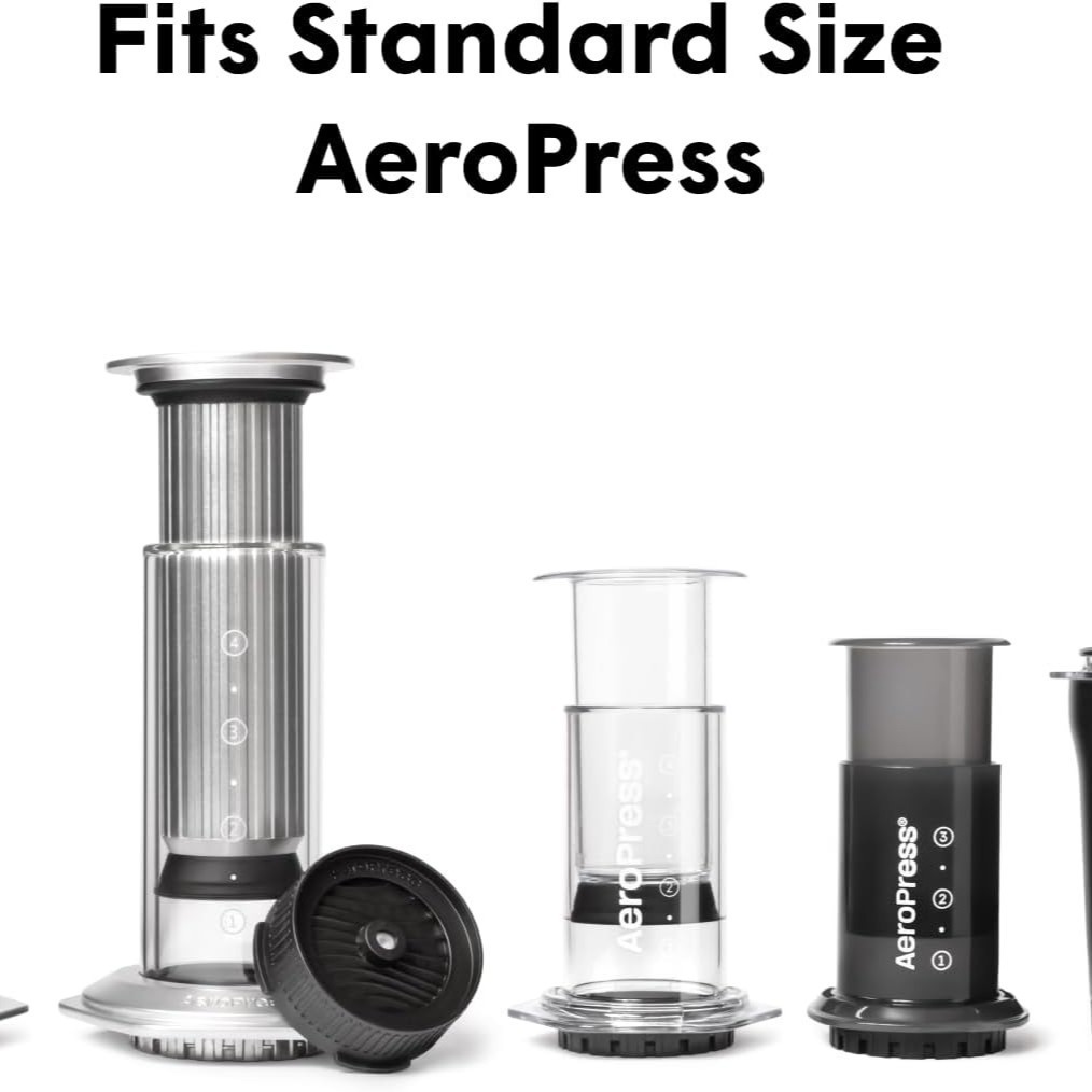 American Aeropress Original Flow Rate Control Filter Booster Valve Stainless Steel Filter Integrated