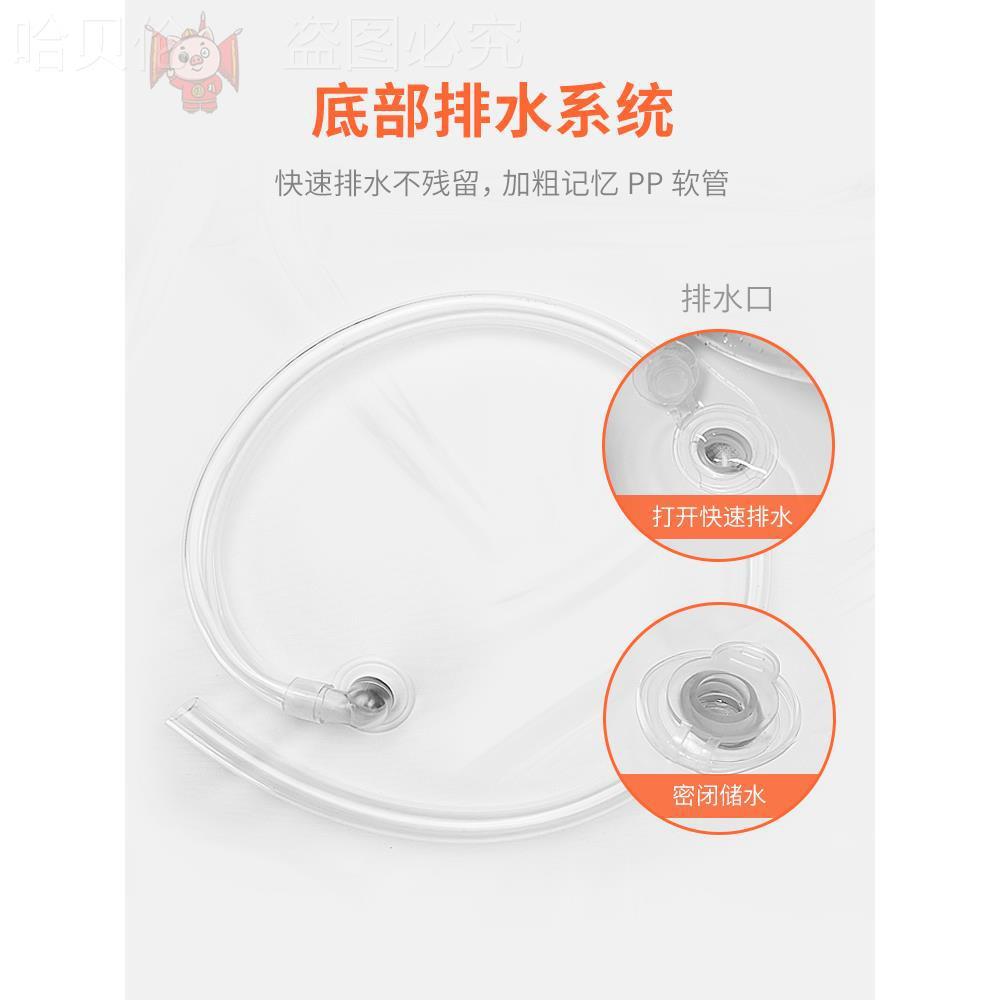 Bath Tub Patient Bed Inflatable Bath for Disabled People Thickened Bath Set Care for Bedridden Elderly with Limited Mobility