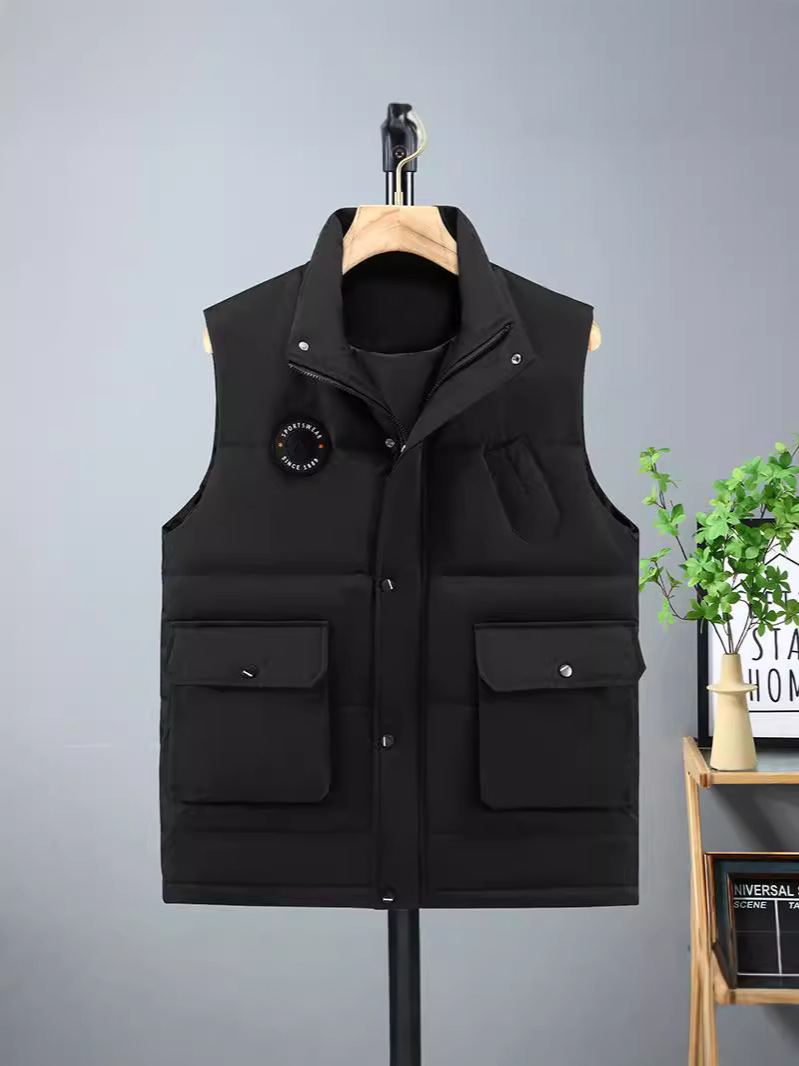 Oversized Men's Loose Oversized Windbreaker Fat Plus Size Sleeveless Fashionable All-match Casual Vest for Men