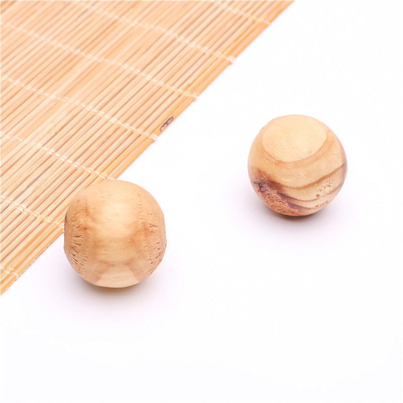 Wooden Blocks, Wooden Strips, Wardrobe Mothballs, Wooden Beads, Wooden Balls, 2 Yuan Store Daily Necessities, 10 Pieces, Wardrobe Deodorizing Balls