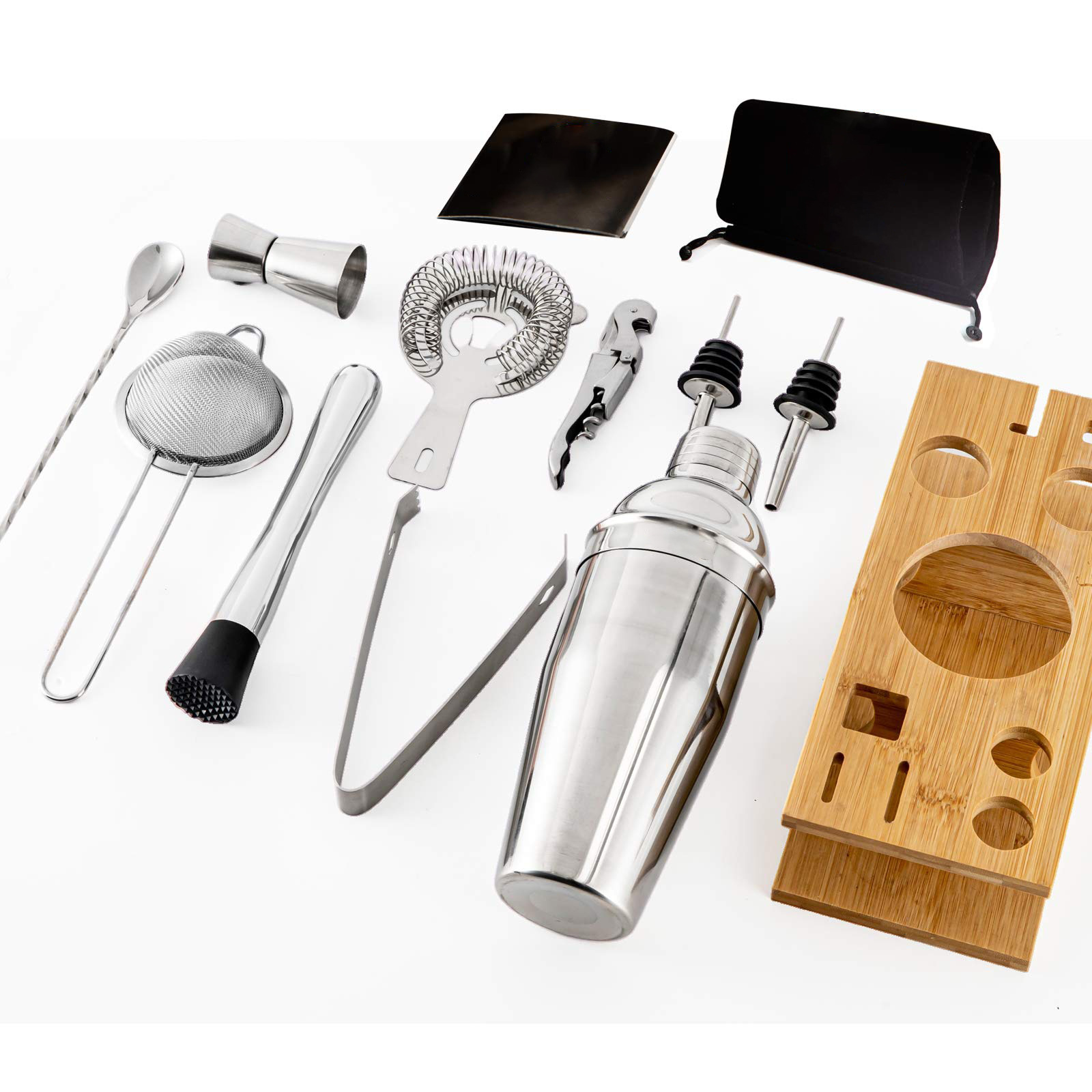 Stainless Steel Cocktail Shaker Set, Hand-Made Lemon Tea Tool, Cocktail Mixing Tool, Shaker, Shaker Cup, Shaker Cup