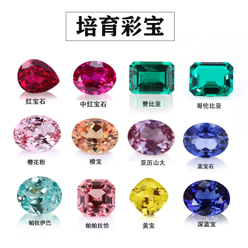 Cultured Diamond Jewelry Hpht/Cvd Synthetic Loose Diamond Jewelry Necklace Custom Women's Ring Custom 18K Gold