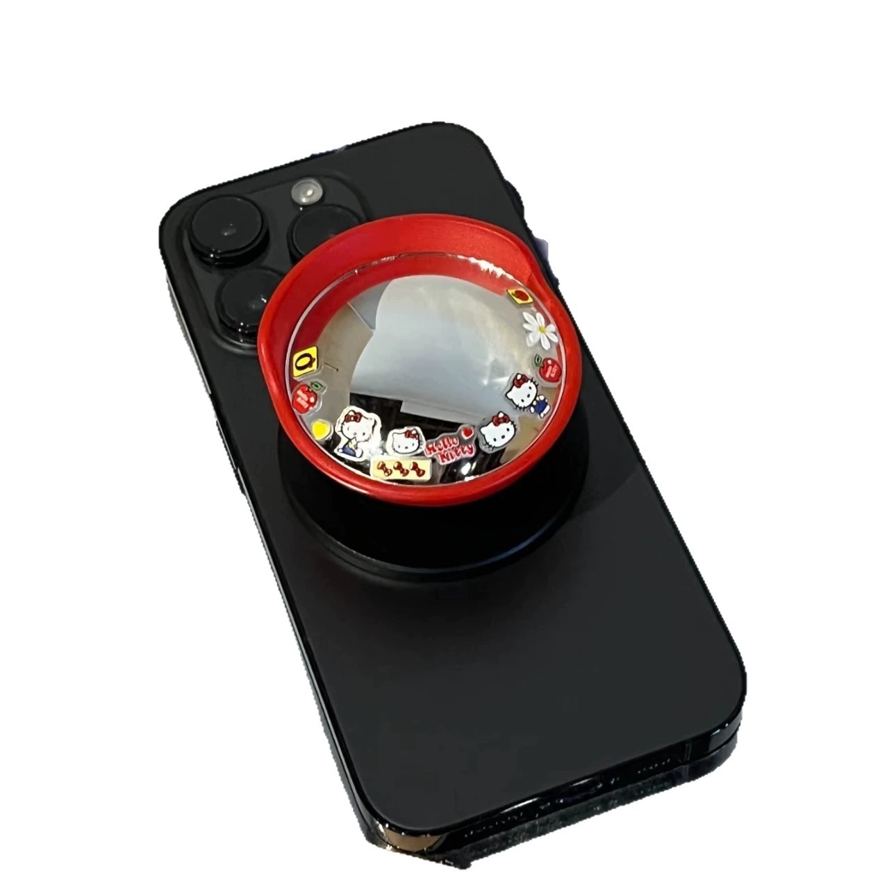 Niche Creative Wide-Angle Mirror Corner Mirror Portable Phone Stand Daily Photography Props Decoration