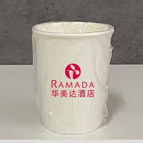 Disposable paper cups can be customized logo printing independent packaging hotel hotel homestay thick paper cups manufacturers wholesale
