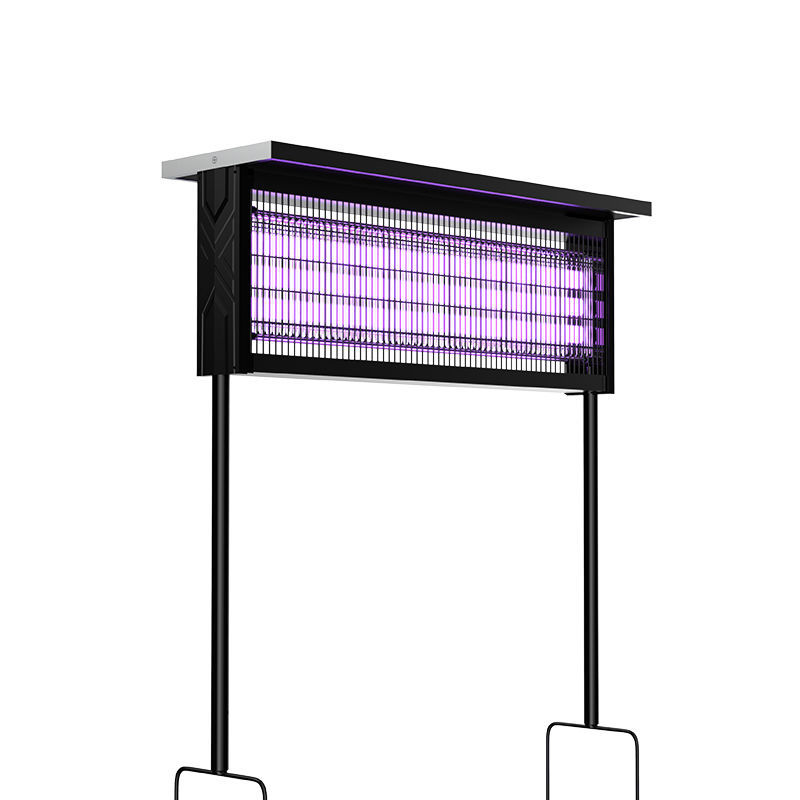 Outdoor Courtyard Garden Community Lawn Insect Killer Lamp Led Electric Shock Hanging Engineering Waterproof Solar Mosquito Killer Lamp