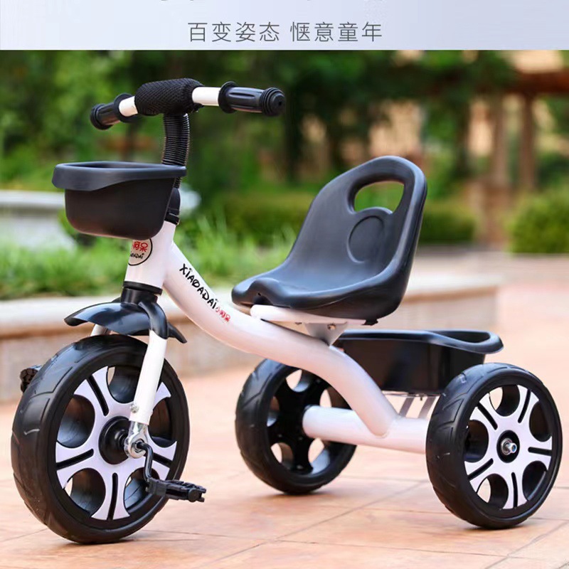 Manufacturer Supplies Children's Tricycles, Bicycles with Enlarged Wheels, Anti-Rollover Pedals, Tricycles, Bicycles Wholesale for Foreign Trade