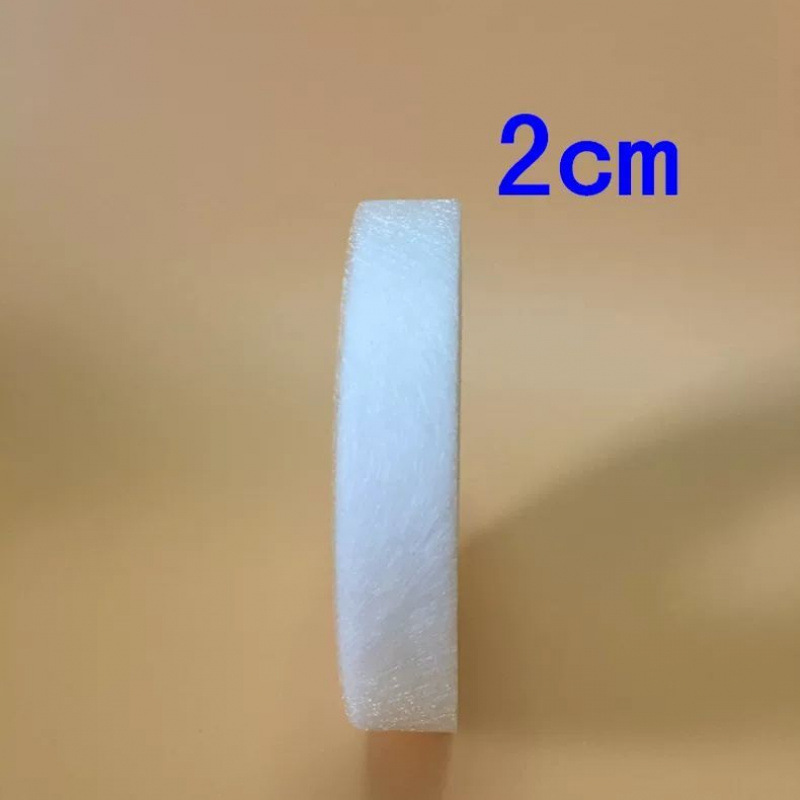 Double-Sided Adhesive Lining, Double-Sided Adhesive Non-Woven Lining, Hot Melt Lining, Curtain Curtain Edge Finishing Cloth, Patchwork Mesh Film