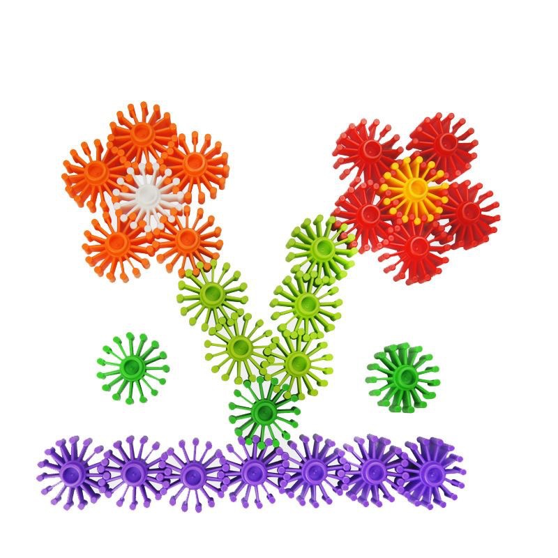 New Gear Building Blocks for Young Children to Assemble Boys and Girls Baby Educational Early Education Assembly and Assembly Desktop Toys