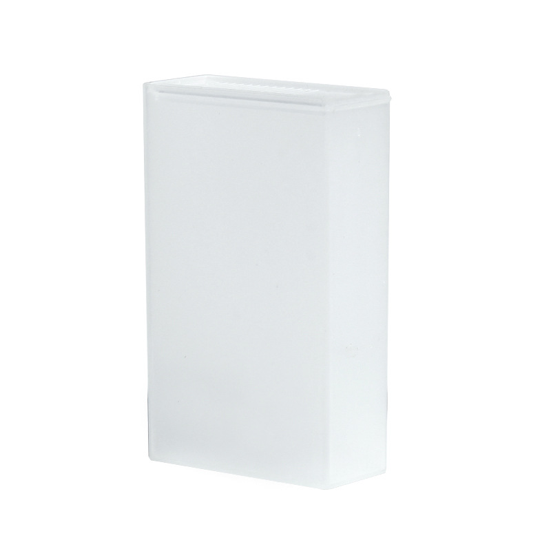 Cigarette Case Lightweight Transparent Plastic Soft Bag Hard Boxed 20 Cigarette Case Protective Cover Creative Moisture-Proof Pressure-Resistant Cigarette Case