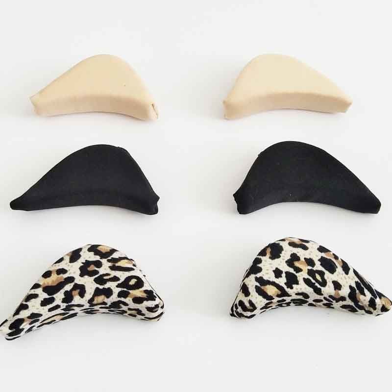 Toe Plug Half-Size Pad, Sweat-Absorbent and Breathable High-Heeled Shoe Protective Pad, Forefoot Anti-Pain Shoe, Large to Small