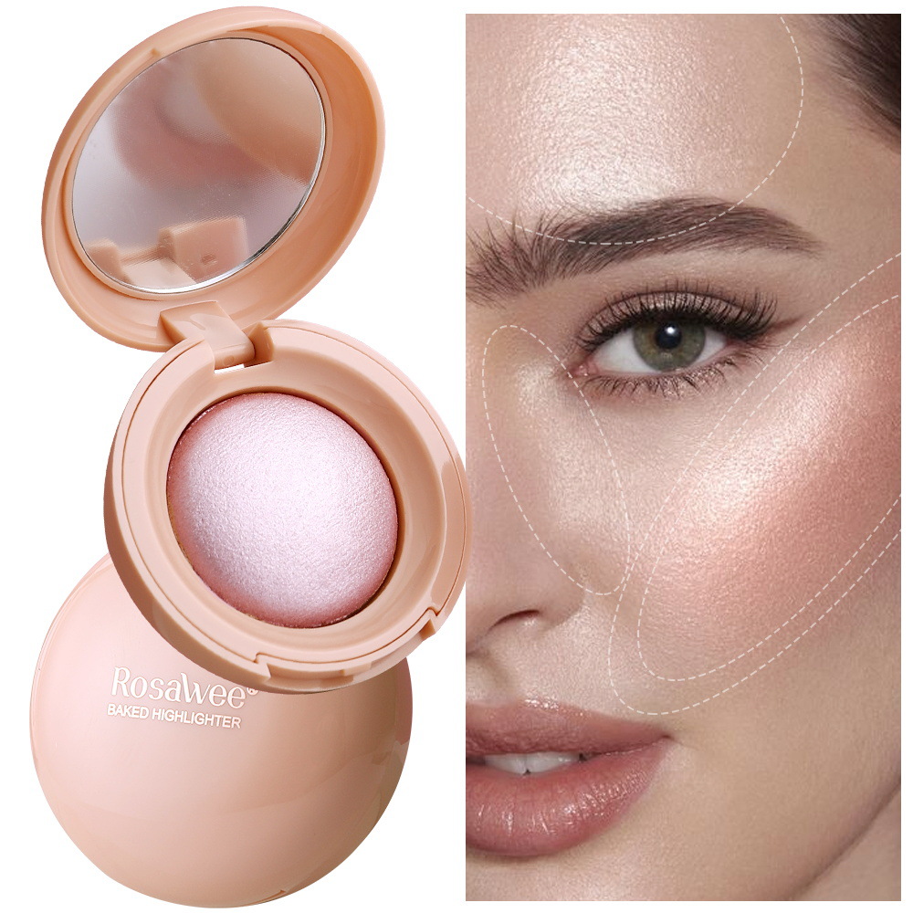 Amazon cross-border facial high-gloss thin flash repair plate natural brightening contour modified facial three-dimensional makeup wholesale