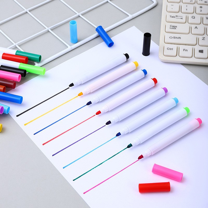 Student highlighter manufacturers wholesale office color pen key line watercolor pen LED light board pen liquid chalk