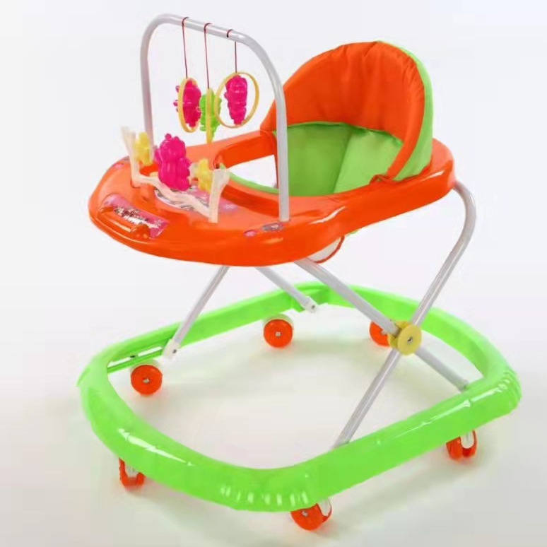 Новая детская U-образная ходунка помощник, антиопрокидывающая многофункциональная складная коляска