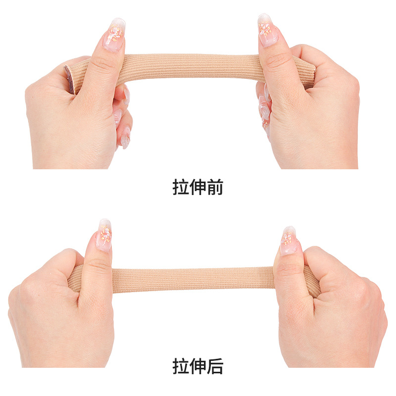 Source Manufacturer Nylon Finger Toe Separator Day and Night Bandage Overlapping Toe Wearing Mid-Toe Protective Cover Toe Cover