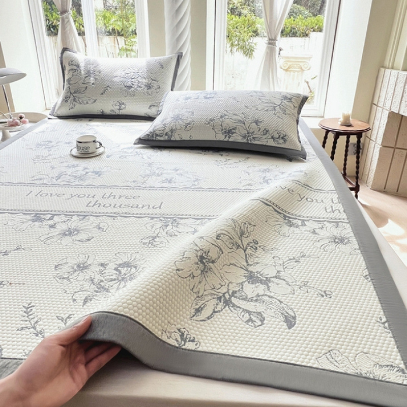 New Class a Pe Medium Molecular Jacquard Soft Bed Mat Air-Conditioned Mat-Huaxia Cross-Border Temu Xiyin Aliexpress