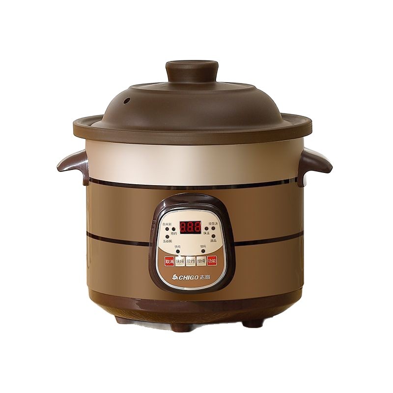 Brand Electric Stew Pot, Purple Clay, Fully Automatic, Household Health-Preserving, Baby Porridge, Soup, Stew Pot, Ceramic Electric Clay Pot