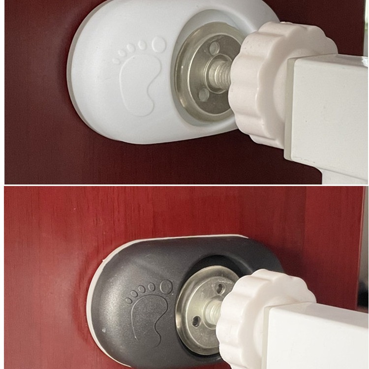 Cross-border Hot Sale Door Bar Wall Protector Baby Safety Door Wall Protector Punch-free Children's Window Guardrail Wall Fixing Pad